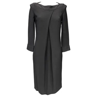 Pre-owned Giorgio Armani Abito Nero  In Ottime Condizioni In Black