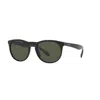 Giorgio Armani Black Acetate Sunglasses In Black