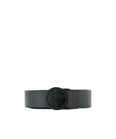 Giorgio Armani Belts In Black