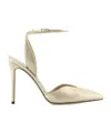 Giorgio Armani Ankle Strap High-heeled Sandals In Nude