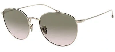 Pre-owned Giorgio Armani Ar 6114 Pale Gold/green Shaded 54/18/140 Women Sunglasses