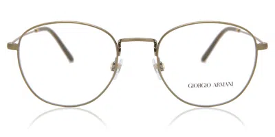 Giorgio Armani Ar5082 Men's Glasses, Gold, Size 50 In Neutral