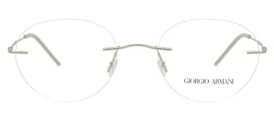 Giorgio Armani Ar5147 Men's Glasses, Silver, Size 50