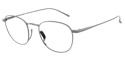 Giorgio Armani Ar5148t Men's Glasses, Gunmetal, Size 48 In Gray