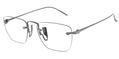 Giorgio Armani Ar5149t Men's Glasses, Gunmetal, Size 54 In Gray