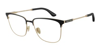 Giorgio Armani Ar5163 3002 Men's Glasses Gold Size 53 - Free Lenses - Blue Light Block Available In Matte Black,gold