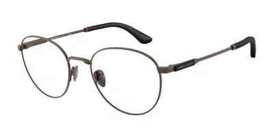 Giorgio Armani Ar5164 3006 Men's Glasses Brown Size 50 - Free Lenses - Blue Light Block Available In Black