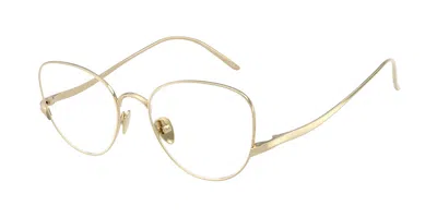 Giorgio Armani Ar5172 3013 Women's Glasses Gold Size 51 - Free Lenses - Blue Light Block Available In Pale Gold