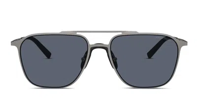 Giorgio Armani Ar6110 Gunmetal In Gray