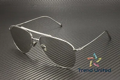 Pre-owned Giorgio Armani Ar6152 301087 Gunmetal Light Grey 57 Mm Women's Sunglasses In Gray