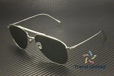 Pre-owned Giorgio Armani Ar6152 301511 Silver Grey 57 Mm Women's Sunglasses In Gray