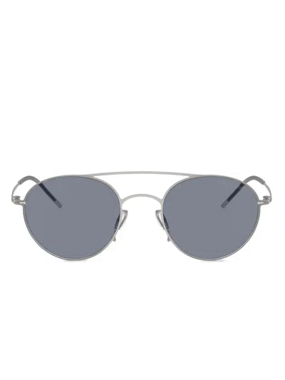 Giorgio Armani Ar6169 Sunglasses In Silver