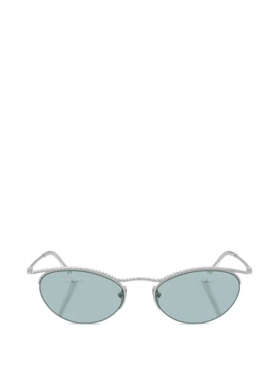 Giorgio Armani Ar6175 Silver In Blue