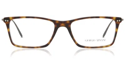 Giorgio Armani Ar7037 Men's Glasses, Tortoiseshell, Size 53 In Brown