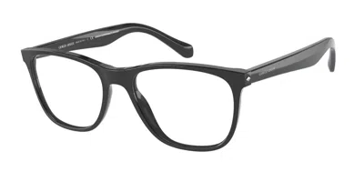 Giorgio Armani Ar7211f Asian Fit Men's Glasses, Black, Size 55