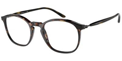 Giorgio Armani Ar7213 Men's Glasses, Tortoiseshell, Size 51 In Dark Tortoise