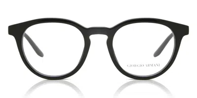 Giorgio Armani Ar7227 5875 Men's Glasses Black Size 50 - Free Lenses - Blue Light Block Available In Shiny Black