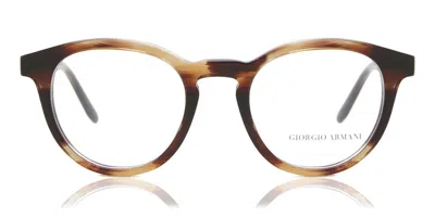 Giorgio Armani Ar7227 Men's Glasses, Brown, Size 50