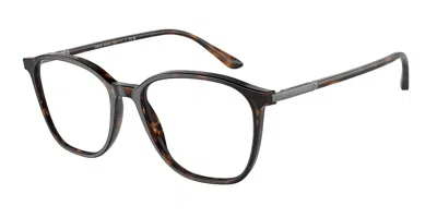 Giorgio Armani Ar7236 Men's Glasses, Tortoiseshell, Size 53 In Brown