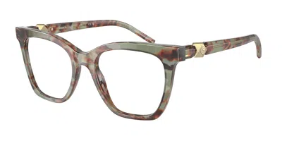 Giorgio Armani Ar7238 Women's Glasses, Tortoiseshell, Size 50 In Brown