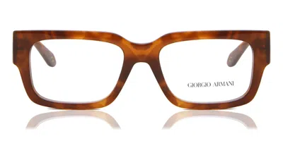 Giorgio Armani Ar7243u Men's Glasses, Tortoiseshell, Size 53 In Brown