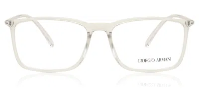 Giorgio Armani Ar7244u Men's Glasses, Clear, Size 53 In Transparent
