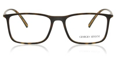 Giorgio Armani Ar7244u Men's Glasses, Tortoiseshell, Size 55 In Brown