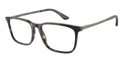 Giorgio Armani Ar7249 5026 Men's Glasses Tortoiseshell Size 57 - Free Lenses - Blue Light Block Available In Dark Tortoise