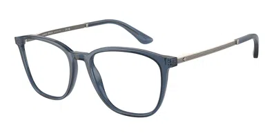 Giorgio Armani Ar7250 Men's Glasses, Blue, Size 53
