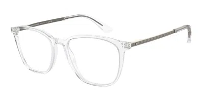 Giorgio Armani Ar7250 Men's Glasses, Clear, Size 51 In Transparent