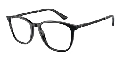 Giorgio Armani Ar7250f Asian Fit Men's Glasses, Black, Size 53