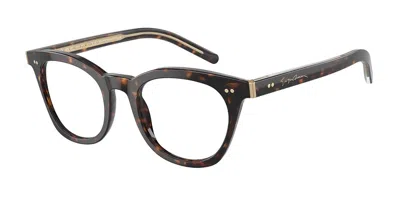 Giorgio Armani Ar7251f Asian Fit Women's Glasses, Tortoiseshell, Size 48 In Brown