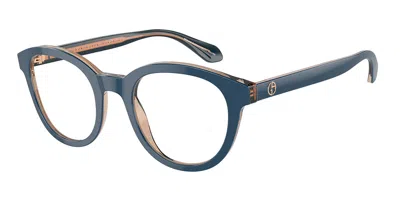 Giorgio Armani Ar7256 Men's Glasses, Blue, Size 50