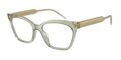 Giorgio Armani Ar7257u Women's Glasses, Green, Size 52 In Yellow