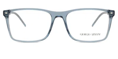 Giorgio Armani Ar7258 Men's Glasses, Blue, Size 55