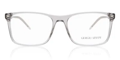 Giorgio Armani Ar7258 Men's Glasses, Clear, Size 55 In Gray