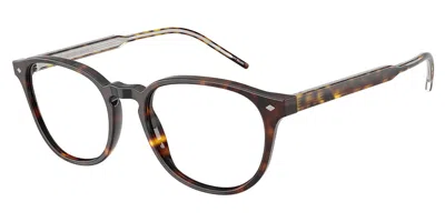 Giorgio Armani Ar7259 5879 Men's Glasses Tortoiseshell Size 52 - Free Lenses - Blue Light Block Available In Brown