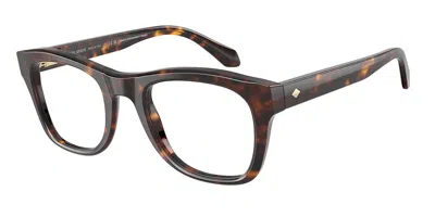 Giorgio Armani Ar7273f Asian Fit 5879 Men's Glasses Tortoiseshell Size 53 - Free Lenses - Blue Light Block Availabl In Brown