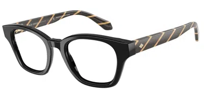 Giorgio Armani Ar7274 Men's Glasses, Black, Size 47