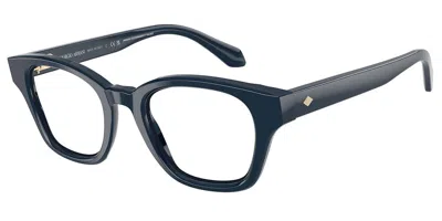 Giorgio Armani Ar7274 Men's Glasses, Blue, Size 49