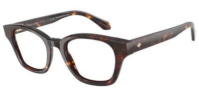Giorgio Armani Ar7274 Men's Glasses, Tortoiseshell, Size 47 In Brown