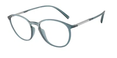 Giorgio Armani Ar7275u 6241 Men's Glasses Blue Size 50 - Free Lenses - Blue Light Block Available