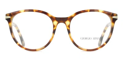 Giorgio Armani Ar7279 Women's Glasses, Tortoiseshell, Size 50 In Brown