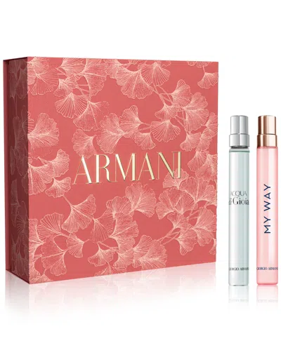 Giorgio Armani Armani 2-pc. Eau De Parfum Travel Spray Gift Set In No Color