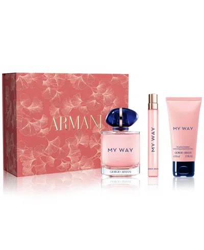 Giorgio Armani Armani 3-pc. My Way Eau De Parfum Gift Set In No Color