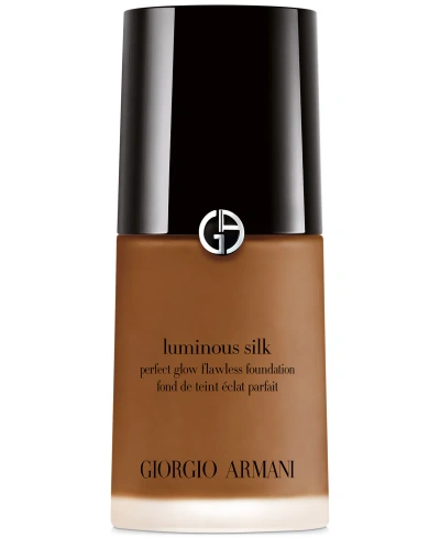 Giorgio Armani Armani Beauty Luminous Silk Natural Glow Foundation In . Deep With A Peach Undertone