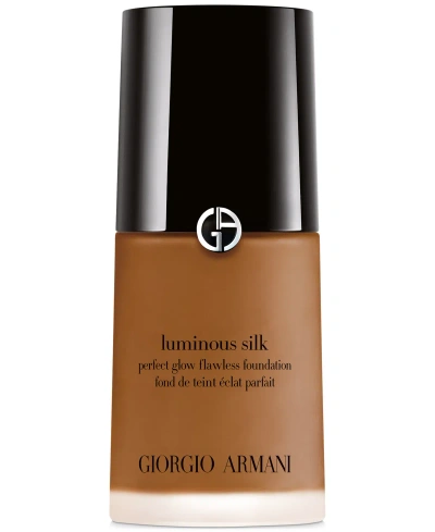 Giorgio Armani Armani Beauty Luminous Silk Natural Glow Foundation In . Deep With A Pink Undertone