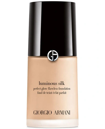 Giorgio Armani Armani Beauty Luminous Silk Natural Glow Foundation In . Light To Medium With A Neutral Underto