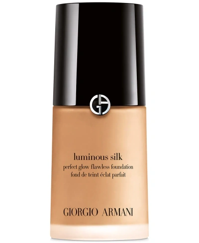 Giorgio Armani Armani Beauty Luminous Silk Natural Glow Foundation In . Medium To Tan With A Golden Undertone