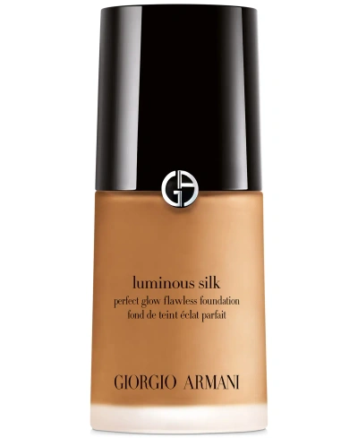 Giorgio Armani Armani Beauty Luminous Silk Natural Glow Foundation In . Tan To Deep With A Peach Undertone